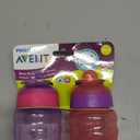 Philips AVENT My Easy Sippy Cup with Soft Spout and Spill-Proof Design, Pink/Purple, 9oz, SCF553/23 (Pack of 2)