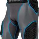 CHAMPRO Bull Rush 5-Pad Integrated Girdle, Size S