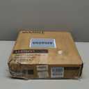 VASAGLE Corner Shelf Stand, 5-Tier Corner Bookshelf, Industrial Ladder Shelf, Plant Stand for Living Room, Office, Kitchen, Rustic Brown and Black ULLS35X