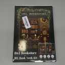 CUTEBEE Book Nook Kit - DIY Miniature House Kit for Adults, Teens and Beginners, Dollhouse Booknook Library Tiny House Bookshelf Decor 3D Wooden Puzzle, Gifts for Family, Friends (Owl Bookstore)