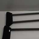 KMINA Underarm Crutches for Adults with Padded Handle (x2 Units, Size L), Height Adjustable, Women and Men, Aluminium, Made in Europe