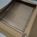 304 Stainless Steel Air Fryer Basket Replacement for Breville Oven Parts 14 x 11.5 BOV800XL Pro BOV845BSS Plus BOV810BSS Breville Smart Oven Air Fryer Accessories Breville Toaster Oven Air Fryer Tray