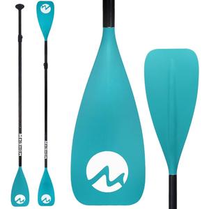 MoiShow SUP Paddle Board Paddle - Adjustable Paddleboard Paddle Oar 4-Piece Floating Aluminum SUP Kayak Paddle