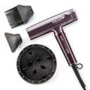BaBylissPRO Nano Titanium Professional Nano Light Ionic Dual-Voltage Lightweight Hair Dryer, Portable Travel Professional Styling Tool with Diffuser, Blow Dryer Set for All Hair Types