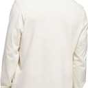 adidas Men's Tech Long Sleeve T-Shirt (Beige, L)