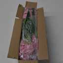 30 Bundles Artificial Flowers Outdoor UV Resistant Fake Flowers No Fade Faux Plastic Plants Garden Porch Window Box Decorating(Pink)