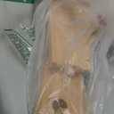 6 Pieces Switch Track Wooden Train Set Wooden Train Track Set1Pc T Switch 1Pc Switching Track Wooden Train Bridges Straight Wood Train Tracks Accessories for Most Major Toy Train Tracks Railway