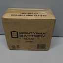 Mighty Max Battery ML18-12 - 12 Volt 18 AH, Nut and Bolt (NB) Terminal, Rechargeable SLA AGM Battery, 1 Pack