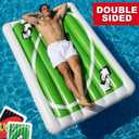 Uno Pool Float Giant Inflatable Reverse Card, Floatie for Pool, Beach & Lake, Durable Vinyl Raft, 6 Feet Tall, Perfect for Lounging & Summer Fun