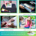Personal First Aid Kit- 10 PACK | Clean, Treat, Protect Minor Cuts, Scrapes and Burns | Perfect for Home, Office, Car, School, Business, Camping | Individually wrapped First Aid Products (Multi-Color)