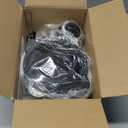 GANIZA Food Processors, Electric Food Chopper with Meat Grinder & Vegetable Chopper - 2 Bowls (8 Cup+8 Cup) with Powerful 450W Copper Motor - Includes 2 Sets of Bi-Level Blades for Fruits/Meat/Nuts (Black)