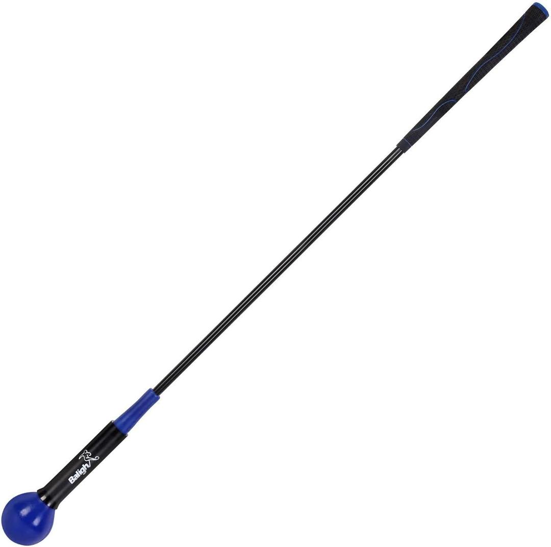 Golf Swing Trainer Aid and Correction for Strength Grip Tempo & Flexibility Training Suit for Indoor Practice Chipping Hitting Golf Accessories (40", Blue) Golf Swing Trainer Aid and Correction for Strength Grip Tempo & Flexibility Training Suit for Indoor Practice Chipping Hitting Golf Accessories (40", Blue)