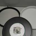 13 Inch LED Ceiling Light Fixture Black, 36W 4400Lm Flush Mount Ceiling Lamps, Dimmable 5CCT 2700K/3000K/4000K/5000K/6500K, Super Bright Modern Bedroom Ceiling Lights for Kitchen Hallway, 2 Packs