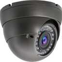 5MP 4MP Dome Super Hybrid Security Camera HD-TVI/CVI/AHD/960H CCTV Surveillance Security Camera 2.8-12mm Varifocal Lens Outdoor/Indoor 98ft IR Waterproof Day&Night Vision Dome Camera(Gray) (Black)