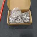 iexcell 100 Pcs M4 x 25mm Thread Pitch 0.7 mm Stainless Steel 304 Hex Socket Flat Head Cap Screws Bolts Kit