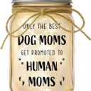 New Mom Gifts, Funny Pregnancy Gifts for Expecting Dog Mom, Mothers Day Gift for First Time Moms Pregnant Women, Postpartum Congratulations Night Light Gift for Friends Wife Sister Daughter Mama to Be