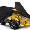 StarknightMT Spyder Full Cover, Waterproof Cover Compatible with Can Am Spyder RT/RT Limited 2010-2019 All Weather Protection Replacement OEM 219400860 Accessories