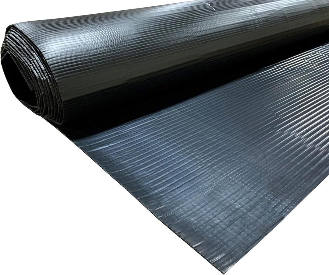 AP Products 022-BP7136 Rolled Coroplast Underbelly - 71" x 36', Black