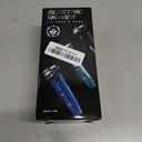 Electric Razor for Men, Mens Shaver for Wet Dry Beard/Sideburns/, Cordless Electric Shavers for Men Floating Head Replaceable Blades, IPX7 Waterproof Travel Kit (Blue)