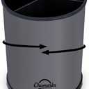 Kitchen Utensil Holder and Countertop Organizer. (Gray)