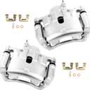 cciyu Front Left & Right Brake Calipers Assembly w/Bracket 19B6790 19B6791 For Hyundai For Elantra GT/For Veloster,For Kia For Forte/For Forte Koup/For Forte5