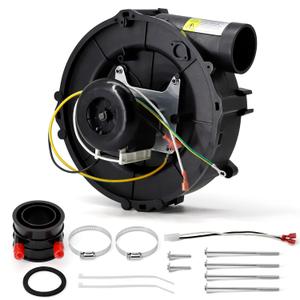 Hipoilk Furnace Draft Inducer Blower Motor Assembly Replaces Goodman 0171M00001S, 22307501, Jakel J23815015293, Rotom FBRFB501, Goodman Furnace Parts