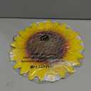 hogardeck Metal Sunflower Wall Decor - 2 Pcs 11'' Metal Flower Wall Art Outdoor Backyard Decorations Sunflower Kitchen Bathroom Decor Hanging for Indoor, Outdoor, Living Room, Bedroom