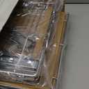 2-Tier Pull-Out Cabinet Organizer with Heavy-Duty Steel Frame, Full-Extension Sliding Shelves, Holds 100 lbs, Easy Install for Kitchen, Pantry & Under Sink Cabinets, 15" W x 21D x 16.5" H