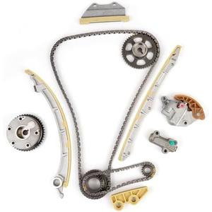BHB Engine Timing Chain Kit with VVT Gear Camshaft Adjuster Compatible with Honda Acura ILX 2013-2015 TSX 2009-2014 Accord 2008-2012 Civic 2012-2015 Crosstour 2012-2015 CR-V CRV 2010-2014 2.4L
