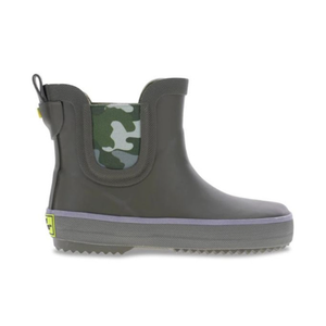 Western Chief Boys Olive Element Chelsea Rain Boot Green 6