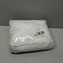 Zipper Fitted Sheet Queen Size 10 Inch Deep Pocket Bottom Sheet 100% Egyptian Cotton 600 Thread Count Hotel Quality Zipper Mattress Cover 1 Fitted Sheet Only Queen 60 x 80 Inch White