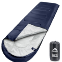 ZZFocus Sleeping Bags XL for Adults Cold Weather Mens Large Wide Sleeping Bag for Big and Tall Girls Boys with Compression Sack for Camping Backpacking Warm & Cool Weather