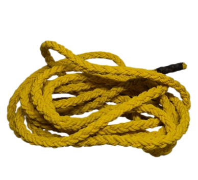 Yellow Braided Rope, 40ft