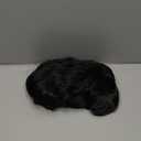 Womens 1950s Wig Retro Rock n Roll Vintage Long Black Wavy Hair Accessory One Size