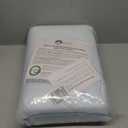 Bluewave Bedding Ultra Slim Max Cool CarbonBlue Gel Memory Foam Pillow for Stomach and Back Sleepers - Thin, Flat Design with Advanced Cooling (2.75-Inch Height, Standard Size)