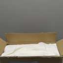 Amazon Basics 2-Piece Quick-Dry Oversize Bath Towel, 100% Cotton, 54" x 30", White