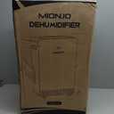 4500 Sq. Ft Dehumidifier for Basement Quilt Compressor Dehumidifiers for Home with Drain Hose, Energy Efficient, Intelligent Humidity Control, Dehumidifier for Bathroom, Bedroom, Office