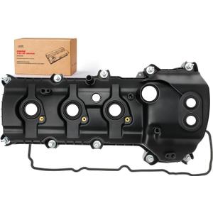 GraceGalaxy Left Engine Valve Cover Kit with Gasket & Bolt Fit for Ford F-150, Explorer, Edge, Transit, Mustang, Taurus, Flex & Lincoln 2011-2019 BR3Z6582G BR3Z6582R BR3Z6582E BR3Z6582H