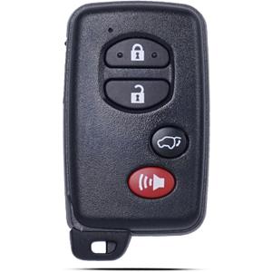 Key Fob Keyless Entry Fits for Toyota Highlander 2007 2008 2009 2010 2011 2012 2013 2014 Remote Control Smart Proximity Key Replacement HYQ14AAB Board: 271451-0140 4 Button (for SUV)