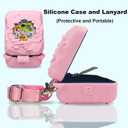 JCHPINE Silicone Cover Case for Bitzee Magicals Interactive Digital Pet and Case, Protective Skin Sleeve for Bitzee Magicals Virtual Electronic Pets Accessories (Pink)