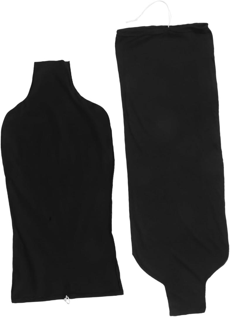 Ciieeo 2pcs Mannequin Fabric Covers for Clothing Store Dummy Model Upper Body Replacement Dress Form Covers for Fashion Display