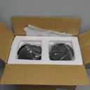 Outdoor Pendant Light Fixture Waterproof Outdoor Hanging Porch Light Anti-Rust Exterior Hanging Outdoor Lantern for Porch Yard Front Door Garage Balcony Patio Garden - 2 Pack