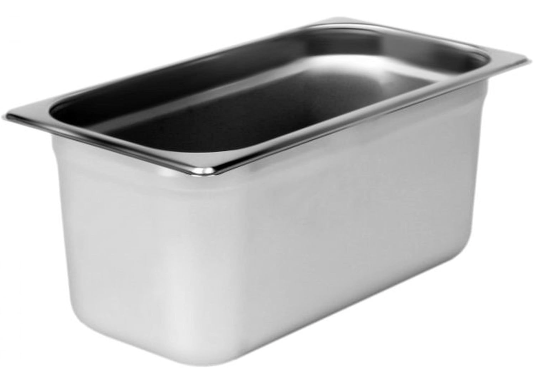 Deep Steem Tabel Pans Third Size, Anti-jam Stainless Steel