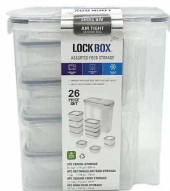 Lock Box™ 26 Piece Assorted Food Storage