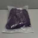 BessCops Womens Loose Short Sleeve Belted Wide Leg Pant Romper Jumpsuit Casual Business One Piece Outfits (X-Large, 8 purple)