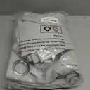 BGment Curtains 72 Inches Long for Living Room, Flax Linen Curtains Burlap Textured Thick Light Filtering Privacy Grommet Window Curtain Drapes for Bedroom, 2 Panels, 52 x 72 Inch, Light Grey