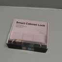 Anweller Smart Cabinet Lock, Hidden No Drill Adhesive Baby Proofing Child Proof Drawer Locks, Keyless RFID Bluetooth Cabinet Locks for Adults File Kitchen Cupboard Closet Liquor - White