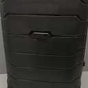 Samsonite Freeform Large Checked Luggage with Dual 360 Spinner Wheels - TSA Lock, Airline-Approved - Lightweight Durable Polypropylene Expandable Hardshell - Black
