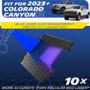 Michelin Truck Bed Mat for 2023-2026 Chevy Colorado/GMC Canyon 5 FT Only, All-Weather Truck Bed Liner, Custom Fit, Durable TPE, Bedliner, Non-Slip
