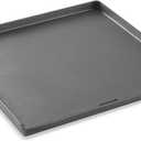Weber Crafted Large Format Griddle Ready Not Rusty – Carbon‑Steel Griddle for Genesis, Spirit, Searwood & Smoque Grills (Frame Kit Required)